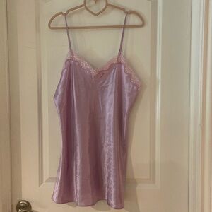 VERSAILLES Lace Slip Nightgown  Lilac size medium​​​​​